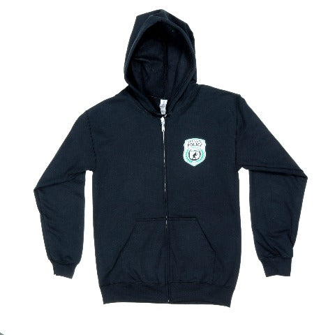Weed Police Zipper Hoodie
